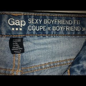 Gap Sexy Boyfriend Jeans